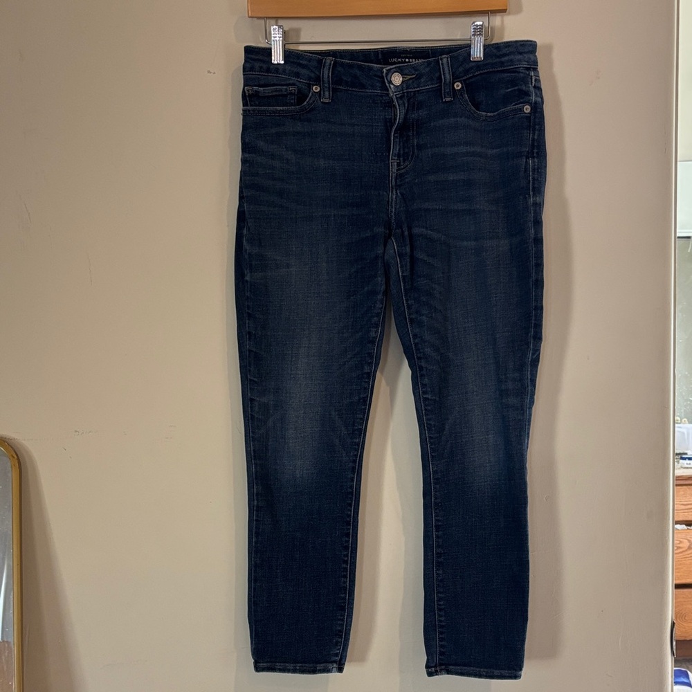 Lucky Brand “Lolita” Indigo Stretch Skinny Jeans ankle 8/29